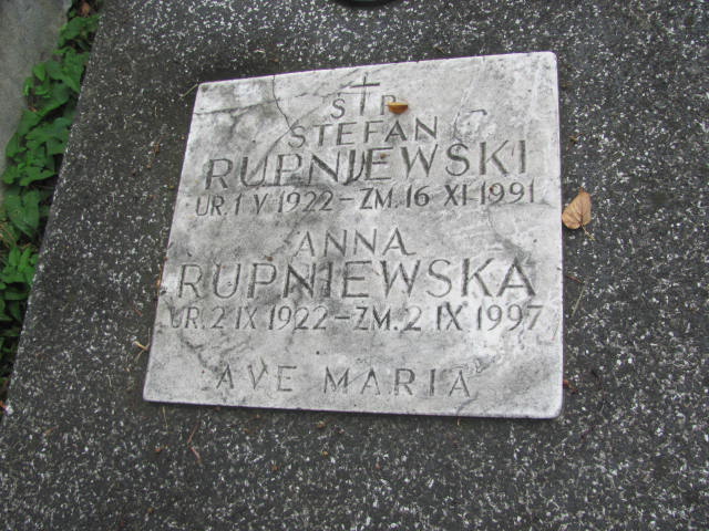 Zofia Rupniewska Kosicka 1890 Kraków-Salwator - Grobonet - Wyszukiwarka osób pochowanych