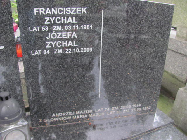 Andrzej Mazur Kraków-Salwator - Grobonet - Wyszukiwarka osób pochowanych