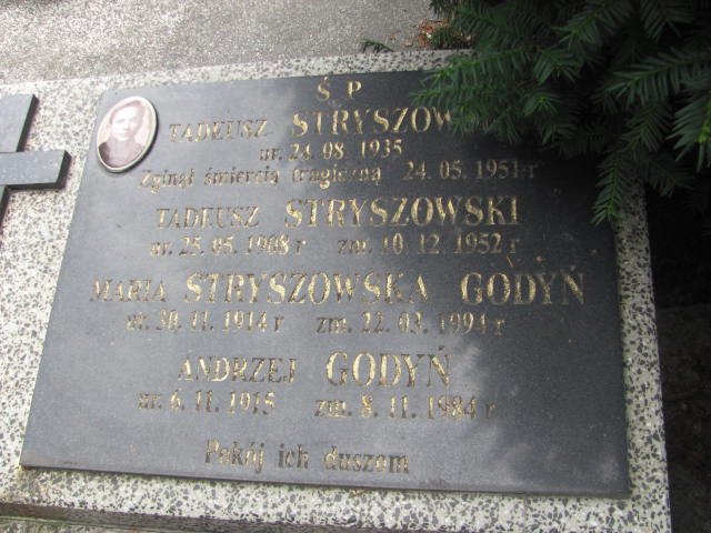 Maria Stryszowska Godyń 1914 Kraków-Salwator - Grobonet - Wyszukiwarka osób pochowanych
