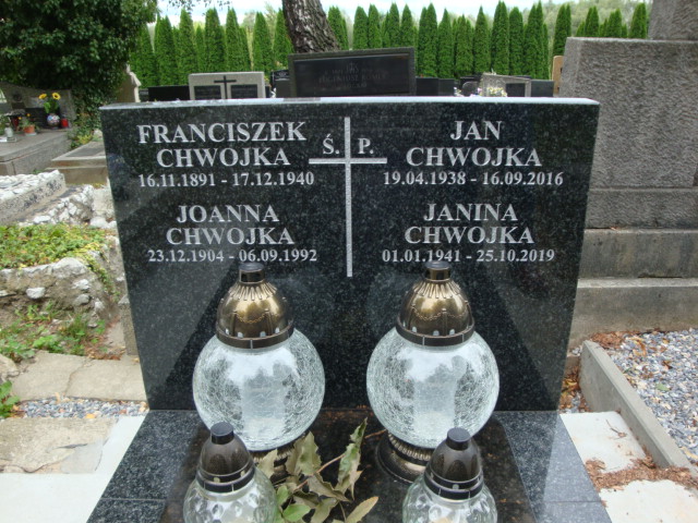 Franciszek Chwojka 1891 Kraków-Salwator - Grobonet - Wyszukiwarka osób pochowanych