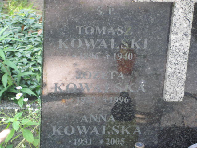 Tomasz Kowalski 1895 Kraków-Salwator - Grobonet - Wyszukiwarka osób pochowanych