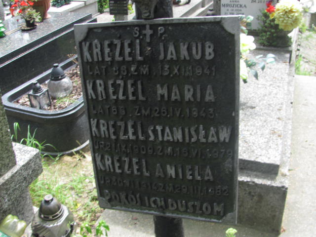 Maria Krężel Kraków-Salwator - Grobonet - Wyszukiwarka osób pochowanych