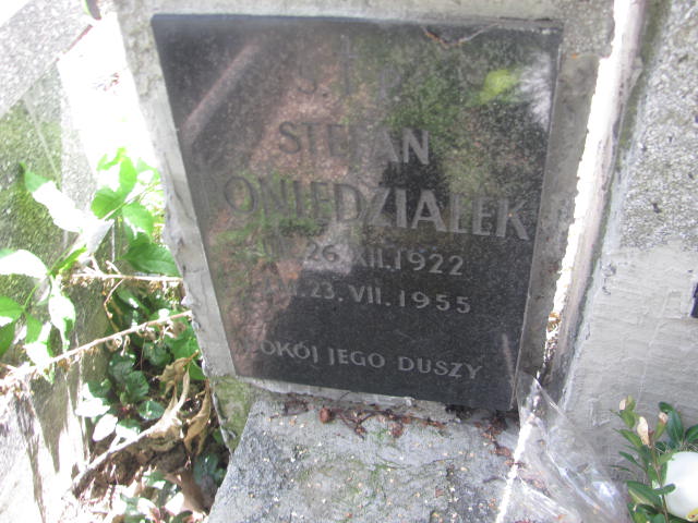 Stefan Poniedziałek 1922 Kraków-Salwator - Grobonet - Wyszukiwarka osób pochowanych