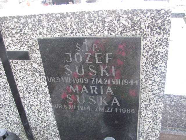 Józef Suski 1909 Kraków-Salwator - Grobonet - Wyszukiwarka osób pochowanych