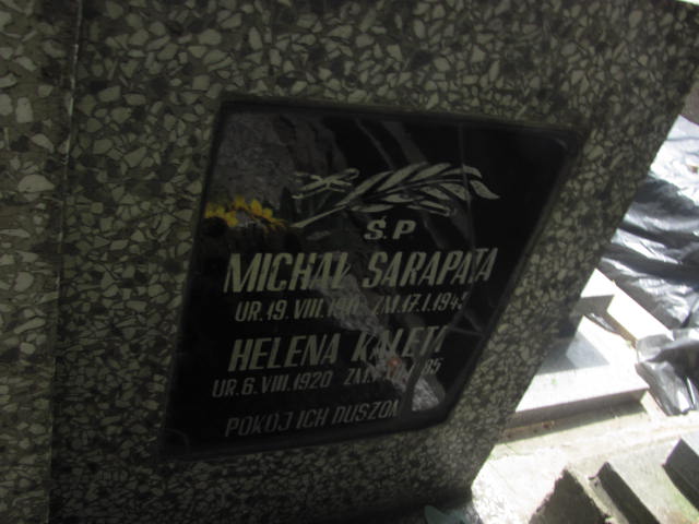 Michał Sarapata 1910 Kraków-Salwator - Grobonet - Wyszukiwarka osób pochowanych