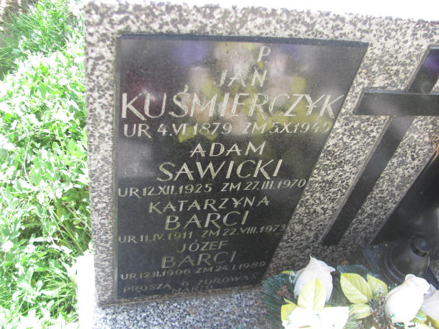 Jan Kuśmierczyk 1879 Kraków-Salwator - Grobonet - Wyszukiwarka osób pochowanych