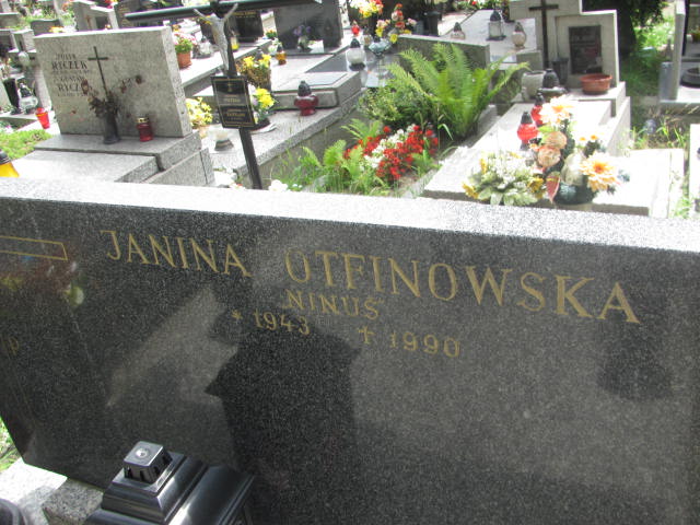Janina Otfinowska 1943 Kraków-Salwator - Grobonet - Wyszukiwarka osób pochowanych