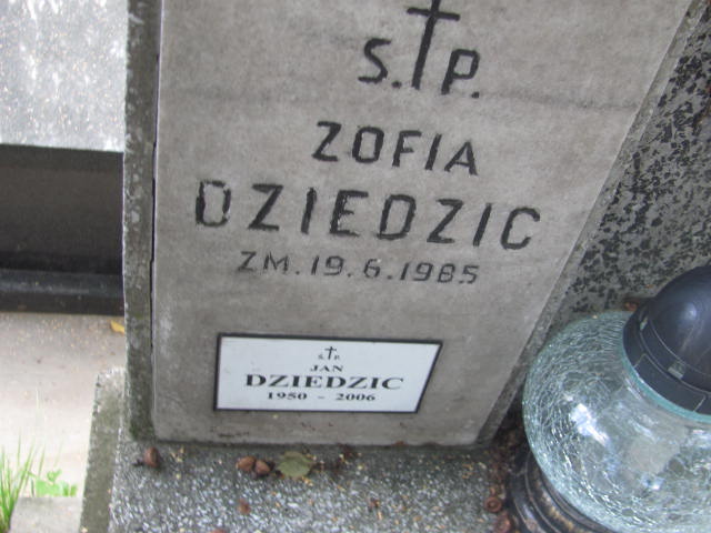 Jan Dziedzic 1897 Kraków-Salwator - Grobonet - Wyszukiwarka osób pochowanych