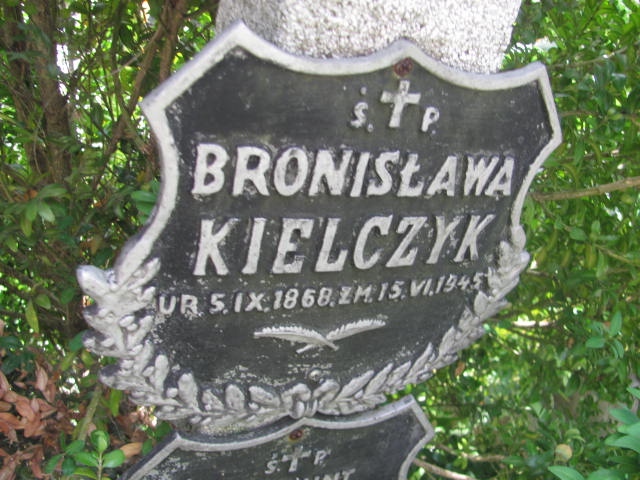 Bronisława Kielczyk 1868 Kraków-Salwator - Grobonet - Wyszukiwarka osób pochowanych