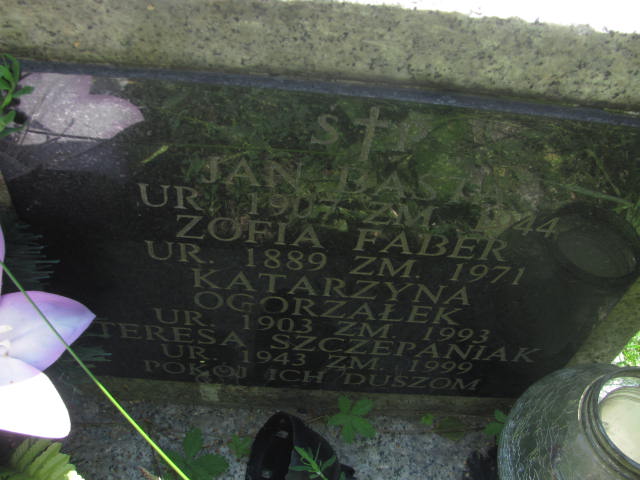 Jan Basta 1906 Kraków-Salwator - Grobonet - Wyszukiwarka osób pochowanych