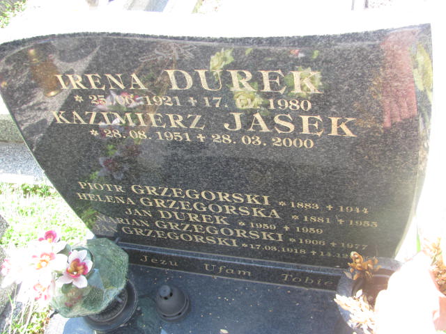 Piotr Grzegorski 1882 Kraków-Salwator - Grobonet - Wyszukiwarka osób pochowanych