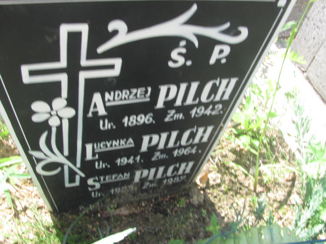 Andrzej Pilch 1895 Kraków-Salwator - Grobonet - Wyszukiwarka osób pochowanych