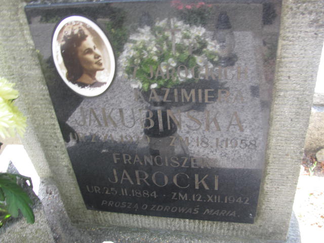 Franciszek Jarocki 1884 Kraków-Salwator - Grobonet - Wyszukiwarka osób pochowanych