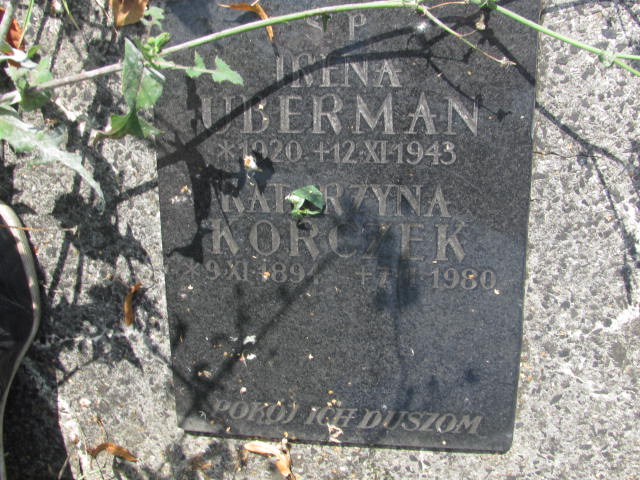 Irena Uberman 1919 Kraków-Salwator - Grobonet - Wyszukiwarka osób pochowanych