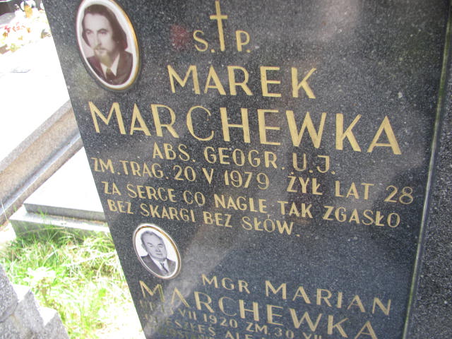 Marek Marchewka 1951 Kraków-Salwator - Grobonet - Wyszukiwarka osób pochowanych