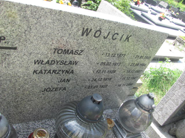 Tomasz Wójcik 1877 Kraków-Salwator - Grobonet - Wyszukiwarka osób pochowanych