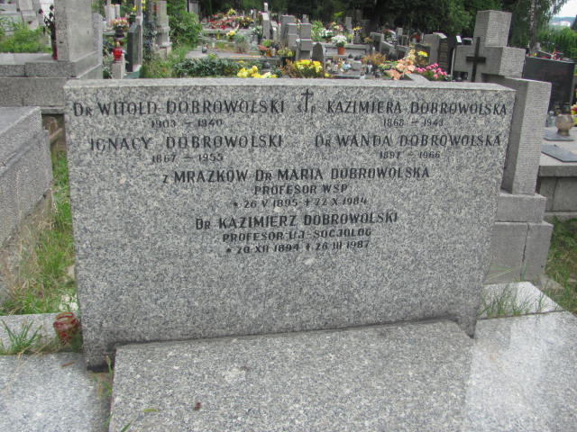 Kazimiera Dobrowolska 1867 Kraków-Salwator - Grobonet - Wyszukiwarka osób pochowanych