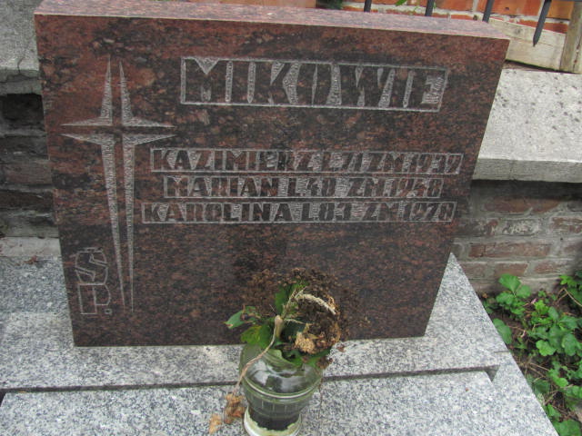 Kazimierz Mika Kraków-Salwator - Grobonet - Wyszukiwarka osób pochowanych
