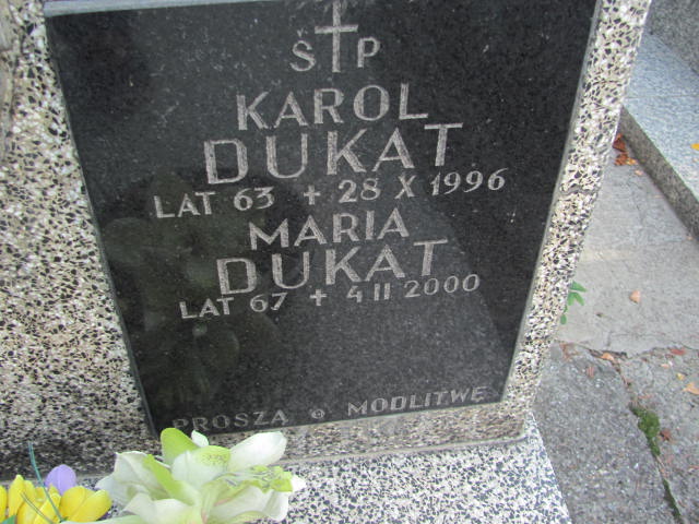 Karol Dukat 1933 Kraków-Salwator - Grobonet - Wyszukiwarka osób pochowanych