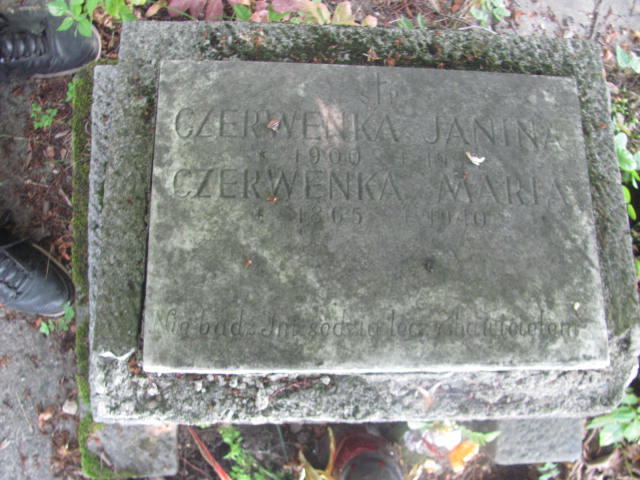 Maria Czerwenka 1864 Kraków-Salwator - Grobonet - Wyszukiwarka osób pochowanych