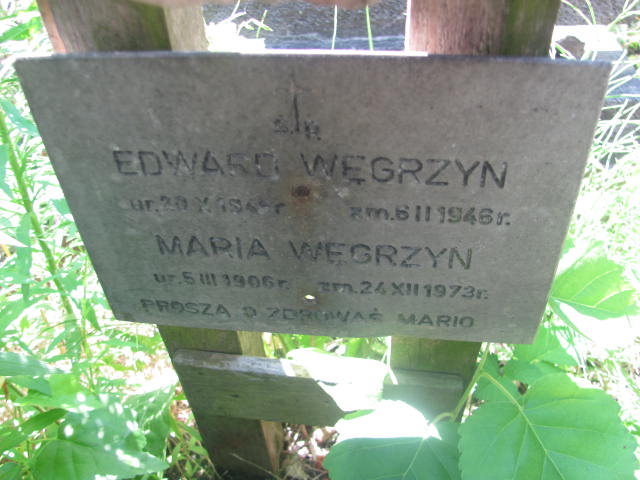 Maria Węgrzyn 1906 Kraków-Salwator - Grobonet - Wyszukiwarka osób pochowanych