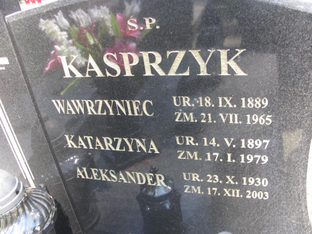 Katarzyna Kasprzyk 1897 Kraków-Salwator - Grobonet - Wyszukiwarka osób pochowanych