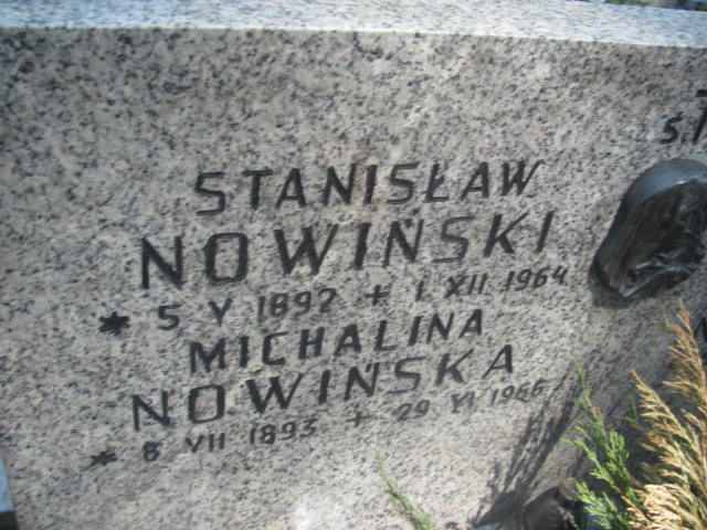 Marian Nowiński 1926 Kraków-Salwator - Grobonet - Wyszukiwarka osób pochowanych