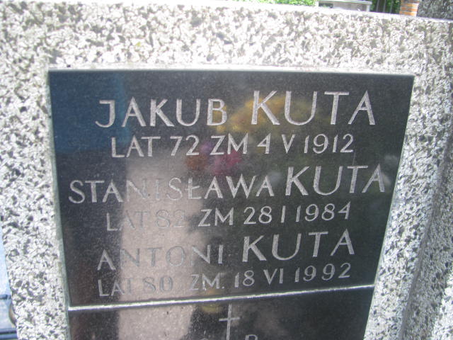 Julia Kuta 1880 Kraków-Salwator - Grobonet - Wyszukiwarka osób pochowanych