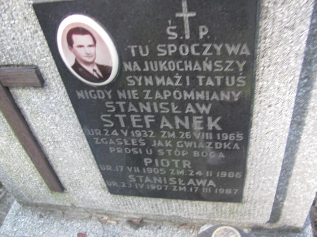 Stanisław Stefanek 1932 Kraków-Salwator - Grobonet - Wyszukiwarka osób pochowanych