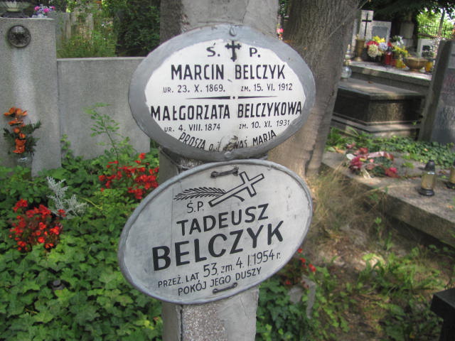 Małgorzata Belczyk 1874 Kraków-Salwator - Grobonet - Wyszukiwarka osób pochowanych