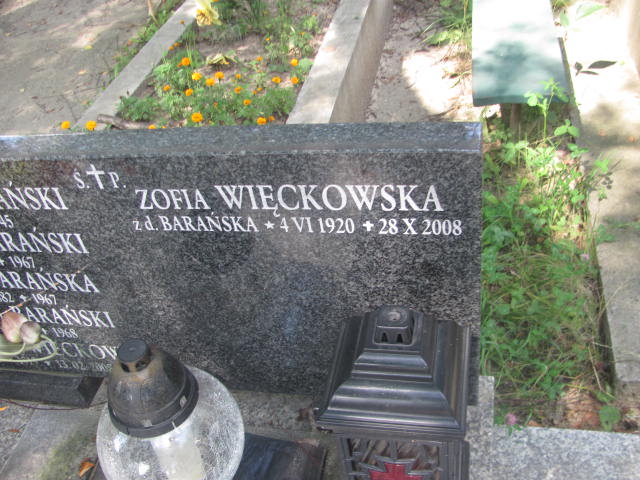 Wacław Barański 1924 Kraków-Salwator - Grobonet - Wyszukiwarka osób pochowanych