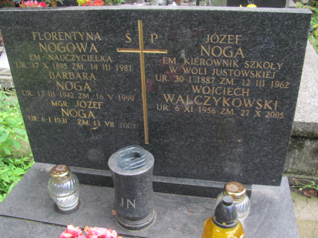 Józef Noga 1887 Kraków-Salwator - Grobonet - Wyszukiwarka osób pochowanych