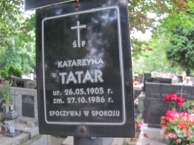Jan Tatar 1903 Kraków-Salwator - Grobonet - Wyszukiwarka osób pochowanych