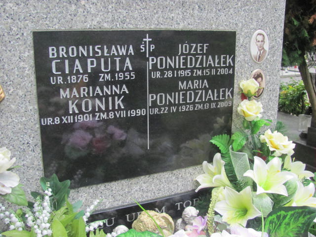 Bronisława Ciaputa 1875 Kraków-Salwator - Grobonet - Wyszukiwarka osób pochowanych