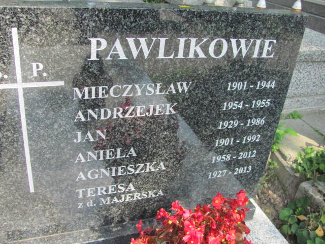 Mieczysław Pawlik 1900 Kraków-Salwator - Grobonet - Wyszukiwarka osób pochowanych