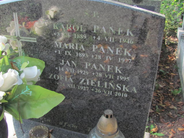 Zofia Zielińska 1927 Kraków-Salwator - Grobonet - Wyszukiwarka osób pochowanych