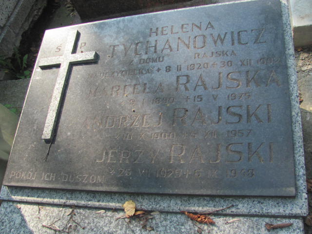 Jerzy Rajski 1925 Kraków-Salwator - Grobonet - Wyszukiwarka osób pochowanych