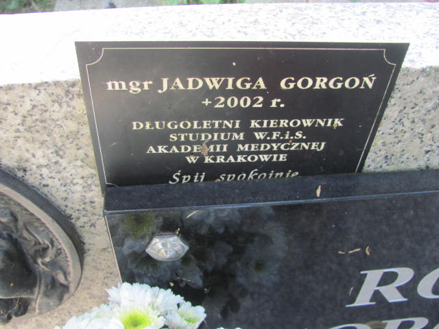 Jadwiga Gorgoń 1931 Kraków-Salwator - Grobonet - Wyszukiwarka osób pochowanych