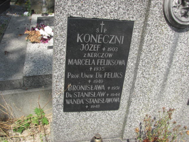 Bronisława Koneczna Kraków-Salwator - Grobonet - Wyszukiwarka osób pochowanych