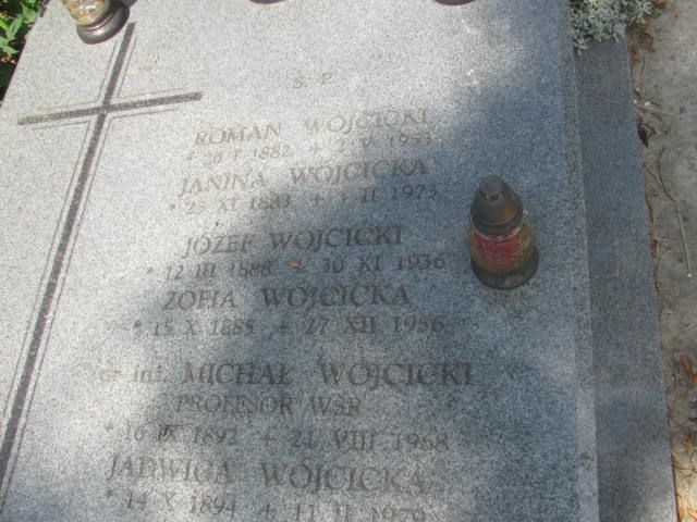 Zofia Wójcicka 1885 Kraków-Salwator - Grobonet - Wyszukiwarka osób pochowanych