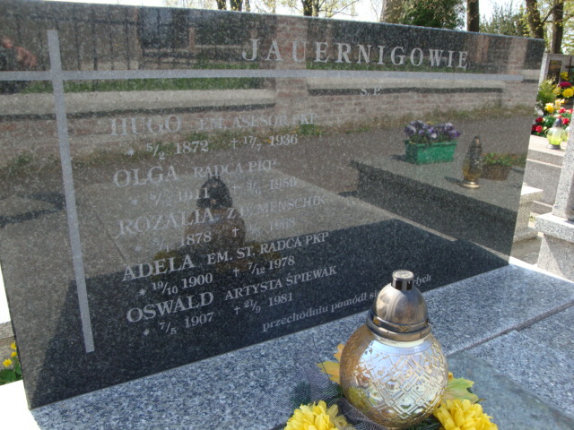 Rozalia Jauernig 1878 Kraków-Salwator - Grobonet - Wyszukiwarka osób pochowanych