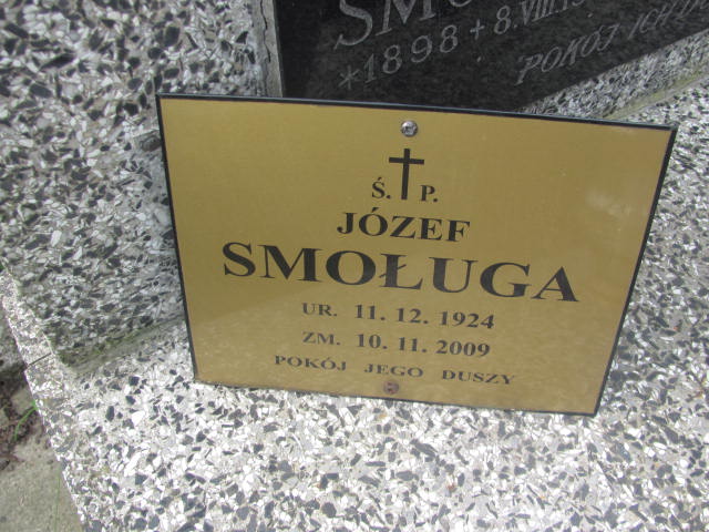 Wincenty Smoługa 1885 Kraków-Salwator - Grobonet - Wyszukiwarka osób pochowanych
