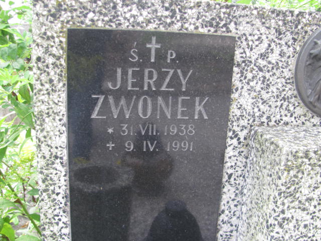 Jerzy Zwonek 1938 Kraków-Salwator - Grobonet - Wyszukiwarka osób pochowanych