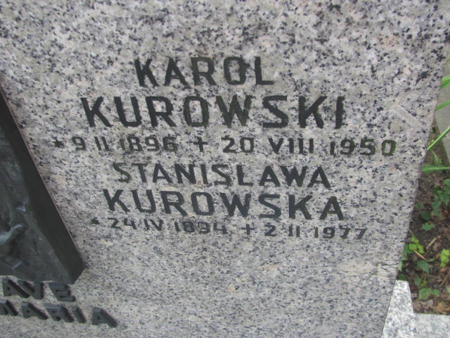 Kazimiera Kurowska 1933 Kraków-Salwator - Grobonet - Wyszukiwarka osób pochowanych