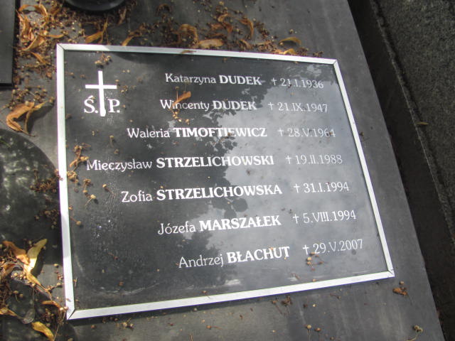 Katarzyna Dudek Kraków-Salwator - Grobonet - Wyszukiwarka osób pochowanych