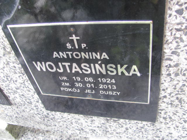 Michalina Wojtasińska 1894 Kraków-Salwator - Grobonet - Wyszukiwarka osób pochowanych