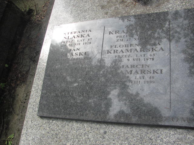 Zofia Kramarska 1884 Kraków-Salwator - Grobonet - Wyszukiwarka osób pochowanych