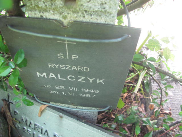 Ryszard Malczyk 1949 Kraków-Salwator - Grobonet - Wyszukiwarka osób pochowanych