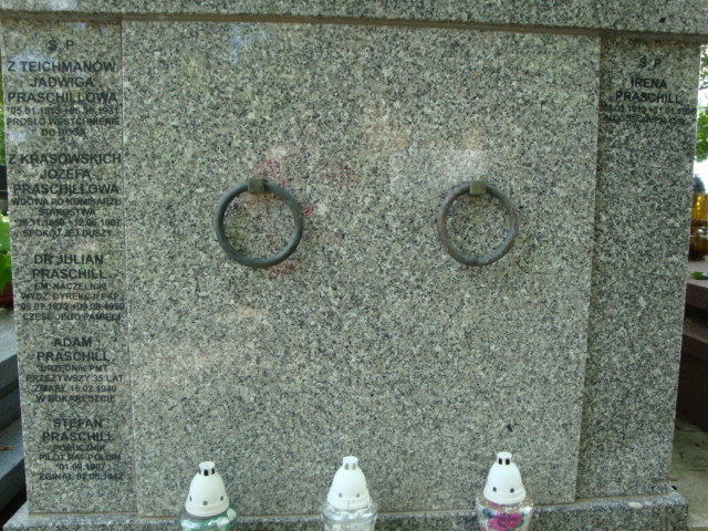 Julian Praschill 1872 Kraków-Salwator - Grobonet - Wyszukiwarka osób pochowanych