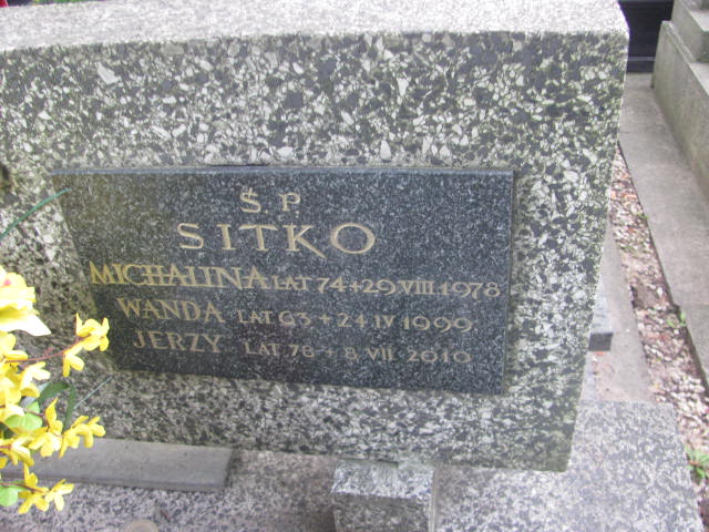 Maria Sitko Kraków-Salwator - Grobonet - Wyszukiwarka osób pochowanych